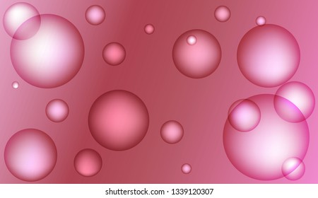 Background with circles, drops. For template cell phone backgrounds. Vector illustration