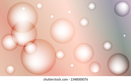 Background with circles, drops. For template cell phone backgrounds. Vector illustration