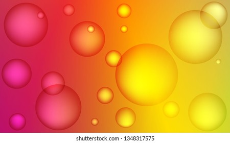 Background with circles, drops. For template cell phone backgrounds. Vector illustration