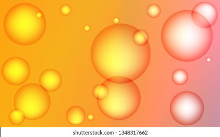 Background with circles, drops. For template cell phone backgrounds. Vector illustration