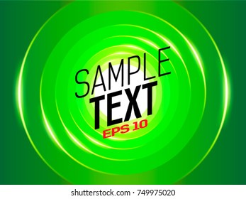 background with circles and glow and zoom