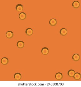 Background With Circles Icon, Vector.Colored Pattern. Vector Illustration