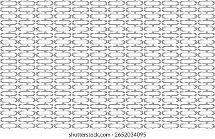 background with circles oval, black line border polka dot on white background, design for fabric printing as repeat pattern, sun or star, o ring horizontal row