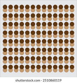 background with circles, seamless geometric pattern