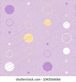 Background with circles, vintage abstract backdrop, subtle grunge texture, minimalist pattern, festive decoration, graphic design, vector illustration