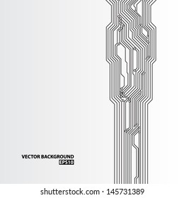 Background with circuit board texture. EPS10 vector