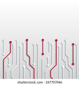 Background with circuit board texture. EPS10 vector