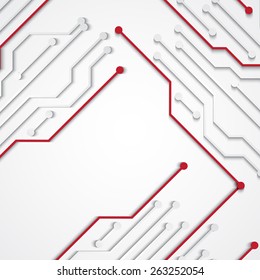 Background with circuit board texture. EPS10 vector