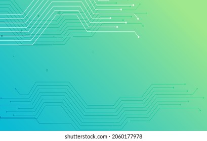 background with circuit diagram vector illustration