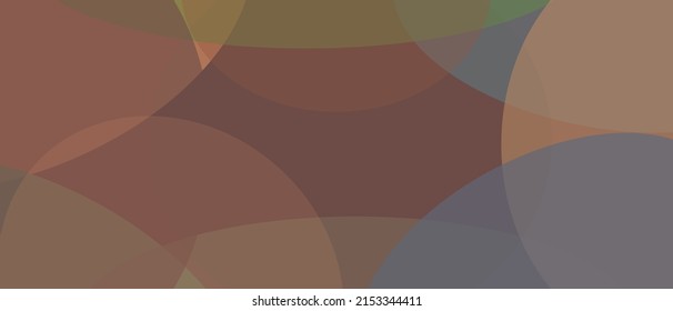 Background with circular circle shapes and other geometric shapes for a website cover. Vector illustration for wallpaper banner design or landing page in trendy colors.
