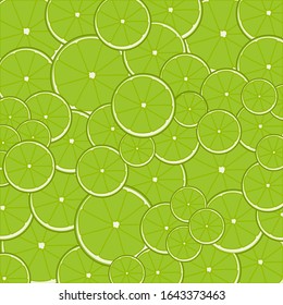 Background with citrus fruit slices