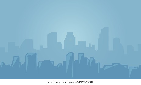 Background of city , tower