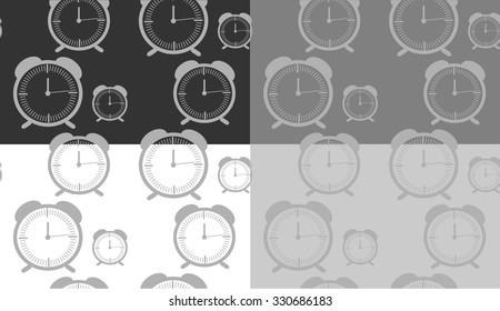 Background with clocks