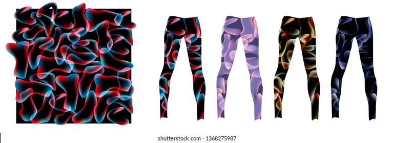 Background for clothes, leggings, fashion trousers, stylish color