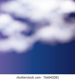 background with clouds over nightly sky