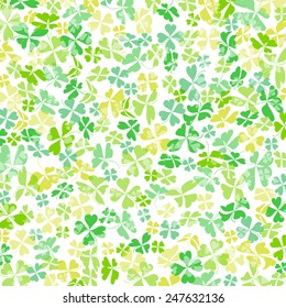 Background of clovers