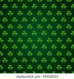background of clovers icon. colorful design. Saint Patrick's Day concept. vector illustration