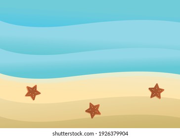 El entorno de la costa y el mar tranquilo
