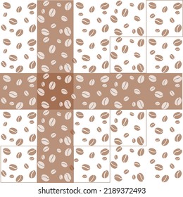background coffee beans vector art