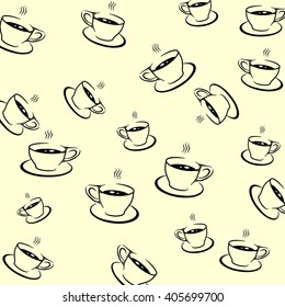 background coffee cup milk