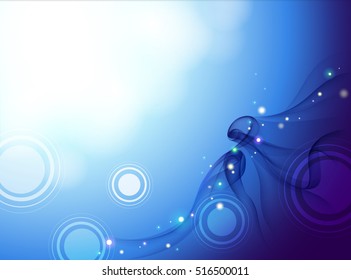 Background Collection Vol.01_Soft wind (blue)