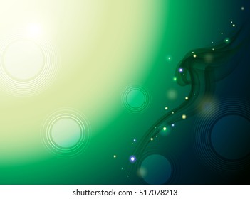 Background Collection Vol.01_Soft wind (green)