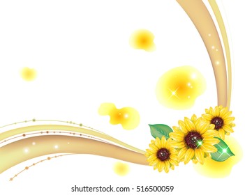 Background Collection Vol.01_Sunflower of summer