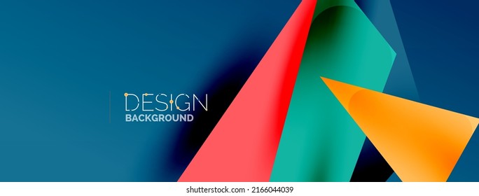 Background color abstract overlapping lines. Minimal composition vector illustration for wallpaper banner background or landing page