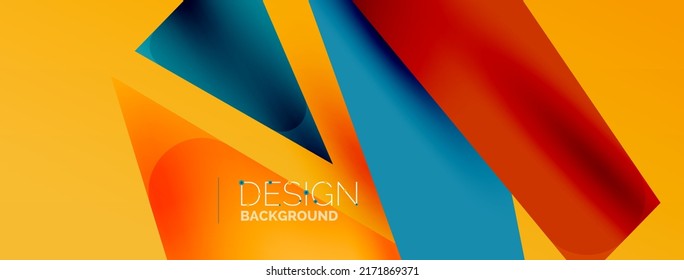 Hintergrundfarbe abstrakte überlappende Linien. Minimale Komposition, Vektorgrafik für Tapete-Banner-Hintergrund oder Landing-Page