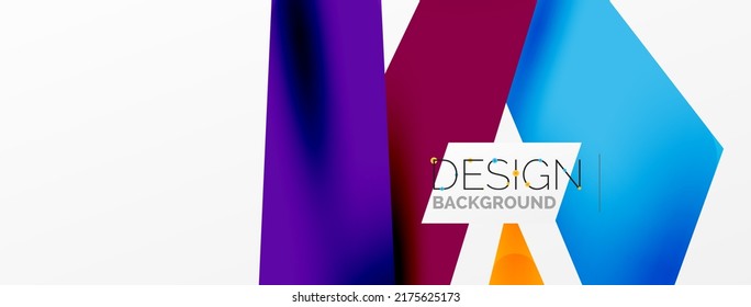 Background color abstract overlapping lines. Minimal composition vector illustration for wallpaper banner background or landing page