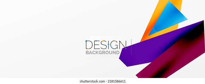 Background color abstract overlapping lines. Minimal composition vector illustration for wallpaper banner background or landing page