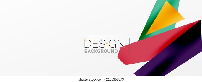 Background color abstract overlapping lines. Minimal composition vector illustration for wallpaper banner background or landing page