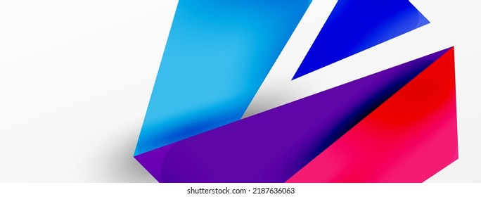 Background color abstract overlapping lines. Minimal composition vector illustration for wallpaper banner background or landing page