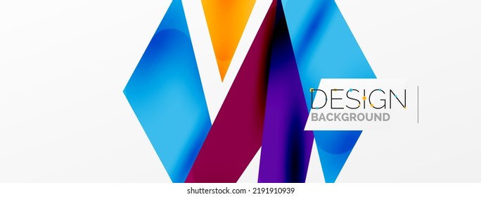 Background color abstract overlapping lines. Minimal composition vector illustration for wallpaper banner background or landing page