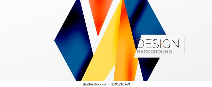 Background color abstract overlapping lines. Minimal composition vector illustration for wallpaper banner background or landing page