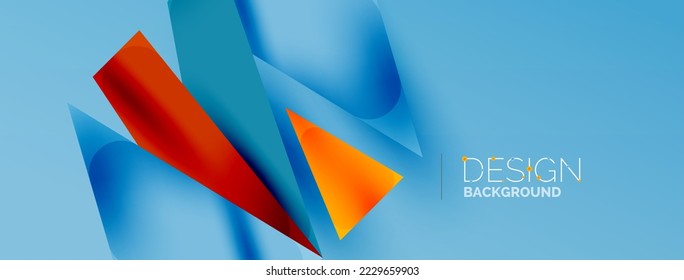 Background color abstract overlapping lines. Minimal composition vector illustration for wallpaper banner background or landing page