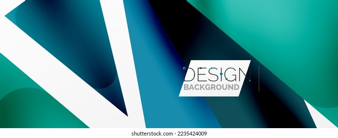 Background color abstract overlapping lines. Minimal composition vector illustration for wallpaper banner background or landing page
