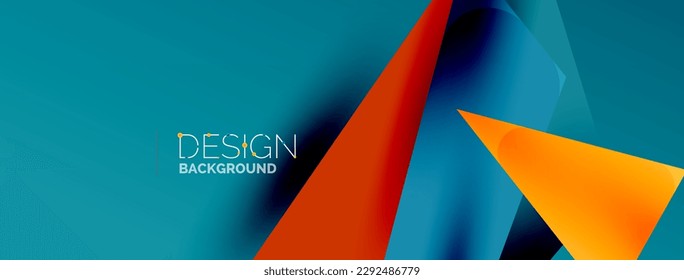 Background color abstract overlapping lines. Minimal composition vector illustration for wallpaper banner background or landing page