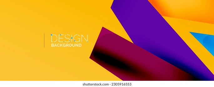 Background color abstract overlapping lines. Minimal composition vector illustration for wallpaper banner background or landing page