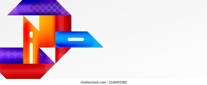 Background color abstract overlapping stripes. Minimal composition vector illustration for wallpaper banner background or landing page