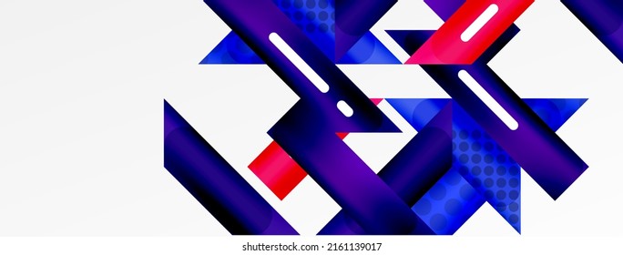 Background color abstract overlapping stripes. Minimal composition vector illustration for wallpaper banner background or landing page