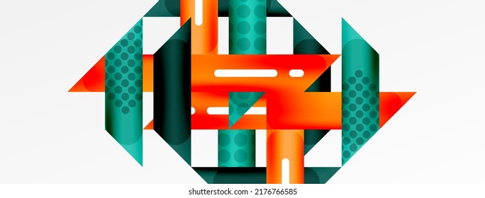 Background color abstract overlapping stripes. Minimal composition vector illustration for wallpaper banner background or landing page