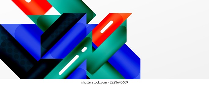 Background color abstract overlapping stripes. Minimal composition vector illustration for wallpaper banner background or landing page