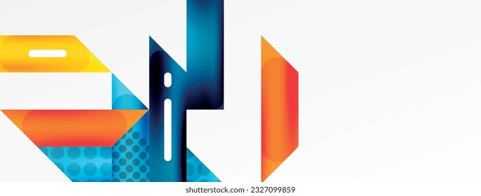 Background color abstract overlapping stripes. Minimal composition vector illustration for wallpaper banner background or landing page