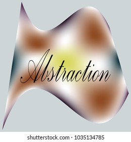 Background color abstraction, color blue, brown, yellow.