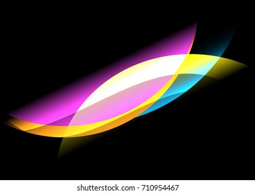 background color black rainbow 