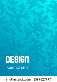 Background color  blue gradient pattern. Geometric doodle drawn by hand, cool simple trends, minimal  background design.