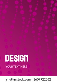 Background color   blue and purple  gradient pattern. Geometric doodle drawn by hand, cool simple trends, minimal  background design.