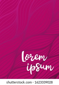 Background color   blue and purple  gradient pattern. Geometric doodle drawn by hand, cool simple trends, minimal  background design.