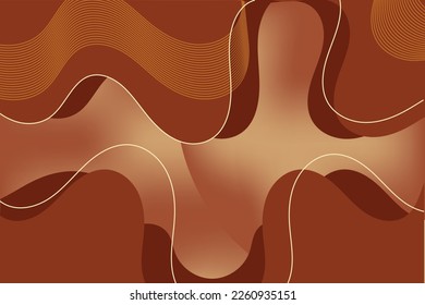 background color brown abstract wavy modern